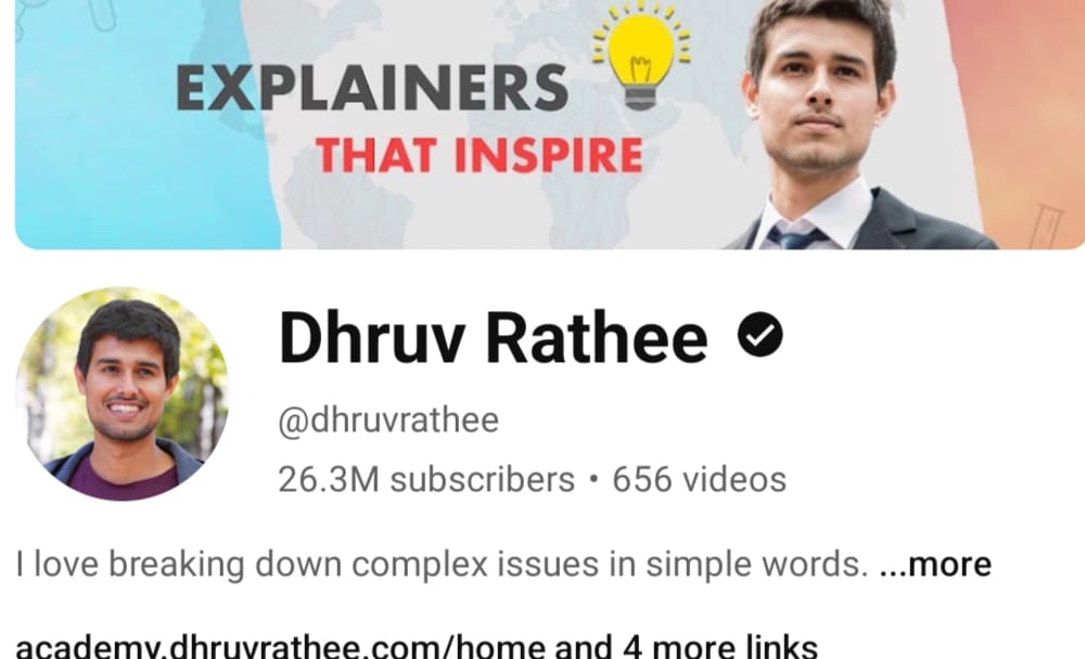 Dhruv Rathee Biography